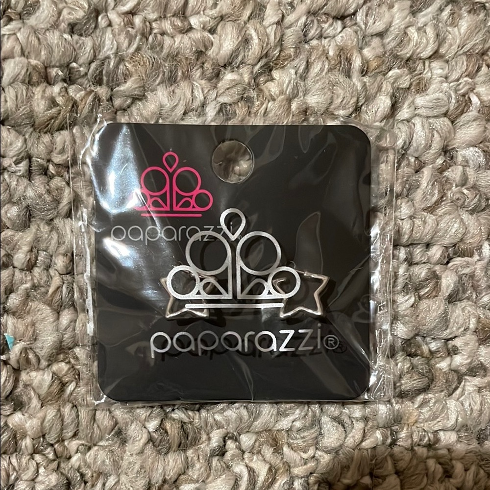 Paparazzi Silver Stars Earrings